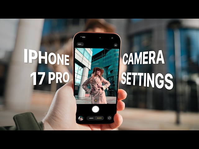 Best iPhone 17 Pro Camera Settings for Pro Results (ProRAW, RAW & HEIF)