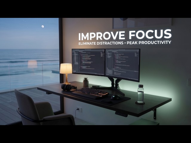Coding Focus Music | Focus Music & Concentration Music to Improve Focus and Productivity