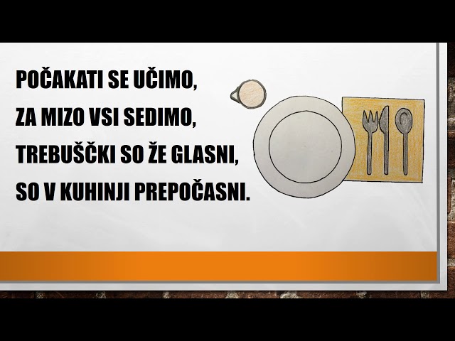 KOSILO - pesem