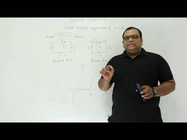 Small signal equivalent of diodes