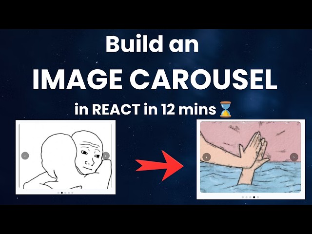 Build an Image Carousel in React in 12 mins (Machine Coding Interview Question) #carousel #reactjs