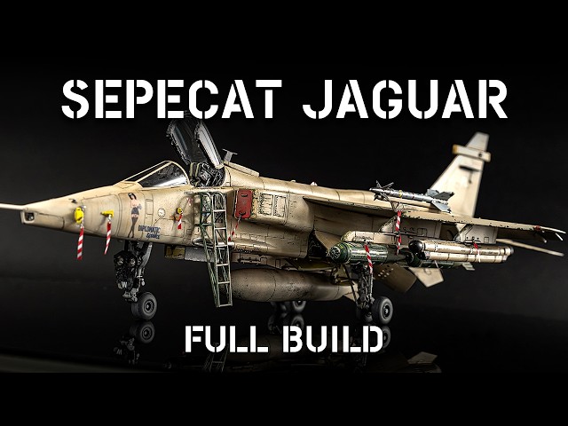 SEPECAT Jaguar GR.1A 1/48 — Full Build from Unboxing to Final Result