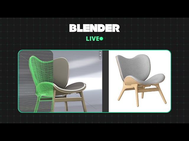 Blender 3D or NOTHING.  (LIVE STREAM)