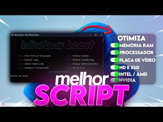 THE BEST OPTIMIZATION SCRIPT TO MAKE YOUR PC FASTER! +FPS +PERFORMANCE