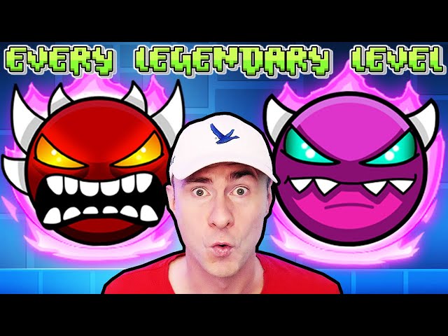 EVERY LEGENDARY LEVEL in GEOMETRY DASH