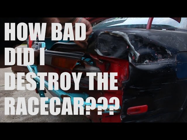 Rear Quarter Panel Meets Big Hammer