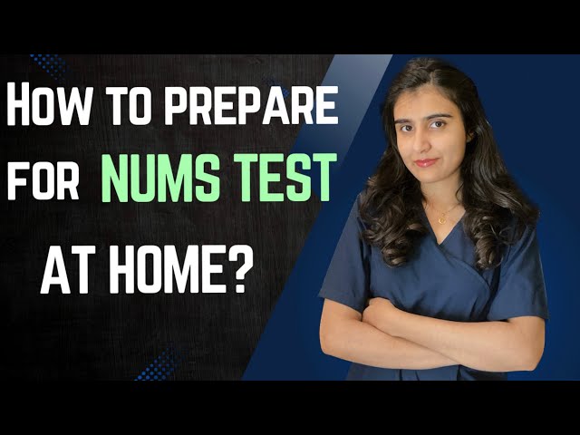 How to prepare for NUMS test at home? Step by step guide !    #mdcat #nums #armymedicalcollege 