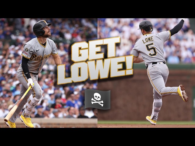 Brandon Lowe hits a GRAND SLAM during his TWO-HOMER GAME for the Pirates! 🏴‍☠️😯
