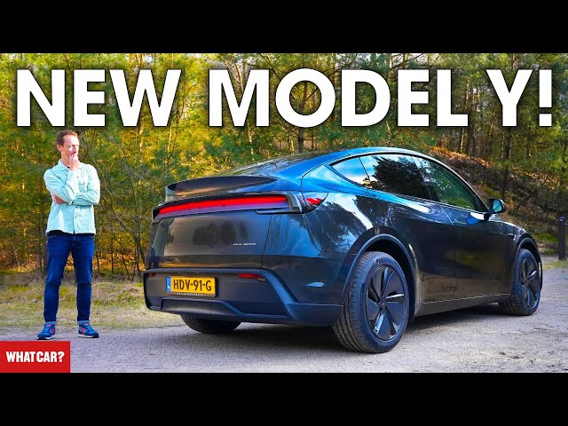 NEW Tesla Model Y REVIEW! – we drive this updated electric SUV | What Car?