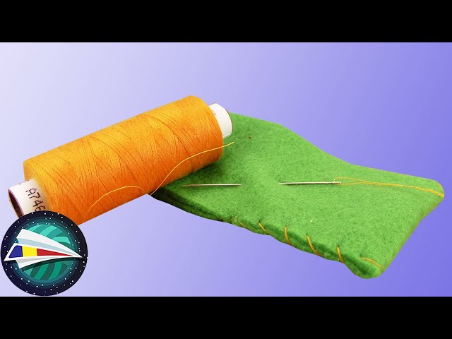 The beginning and ending knot | Learning to sew