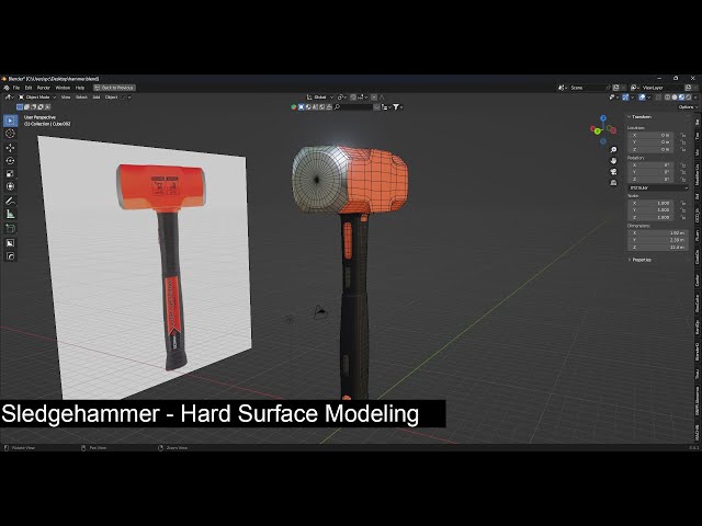 Sledgehammer - Hard  Surface Modeling