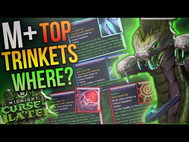 Season 2's BiS Gear Problem: AWFUL Trinket Season | BiS Trinkets, Raid VS Mythic+ Tuning
