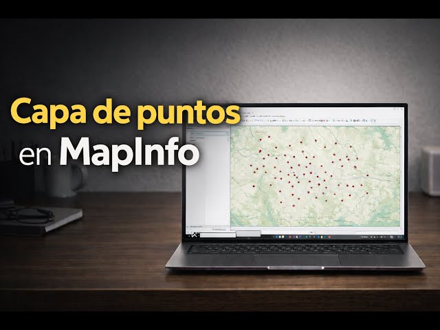 Crea una capa de puntos BIEN en Mapinfo Pro