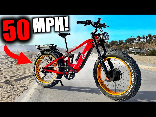 This 50 MPH Ebike is INSANE! E-Cells Monstar Review