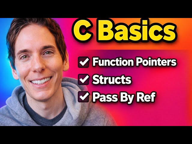 C Basics Function Pointers Structs Pass By Ref