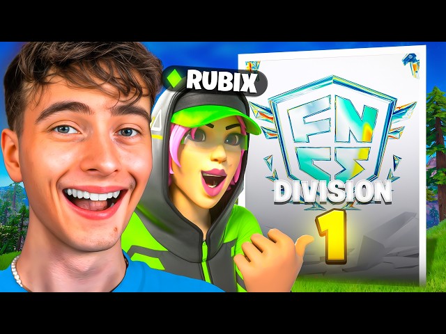 ICH SPIELE den ERSTEN FNCS DIVISION CUP mit RUBIX! 😳🏆
