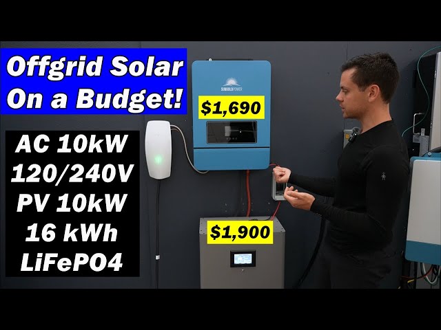 Lowest Price DIY Offgrid Solar System for 2025
