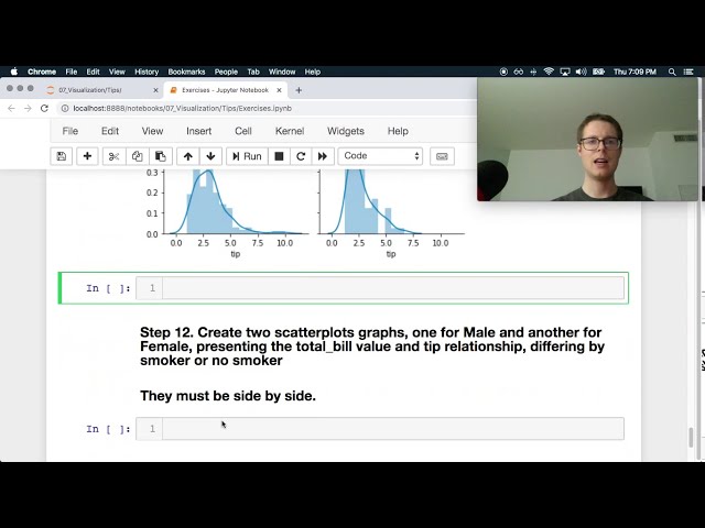 Python pandas—Visualization Exercises—Tips