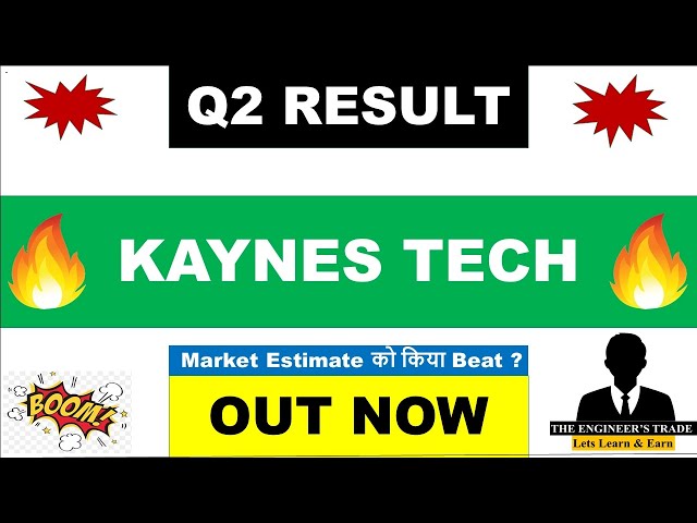 Kaynes Technology Q2 Results 2026 | Kaynes Technology Results Today | Kaynes Share Latest News 