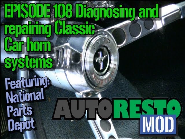Diagnosing and repairing Classic Car horn system