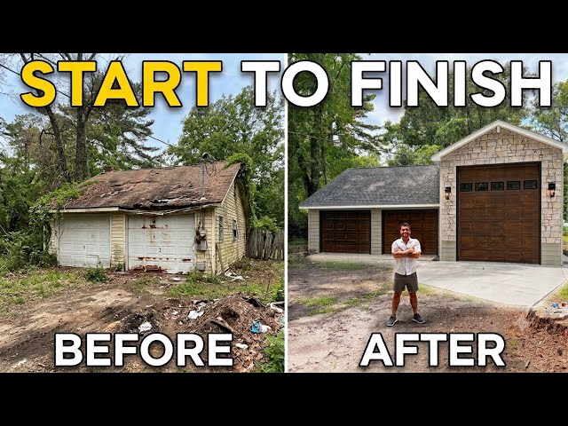 How I Built My Dream Garage From Start To Finish