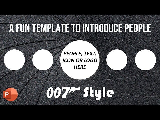How to create a 007 Style Opening Theme in PowerPoint