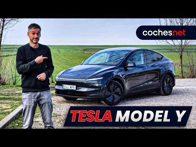 2025 Tesla Model Y | First Drive / Test / Review in Spanish | coches.net