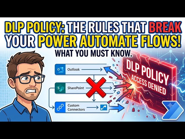 DLP Policy in Power Automate - The rule that block your flows #powerautomate #powerplatform 