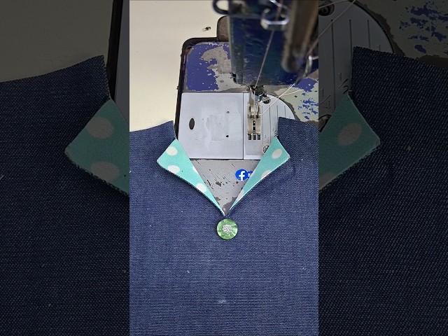 Easy way to sew a variation of a lying placket !! #sewingtutorials #sewingtips