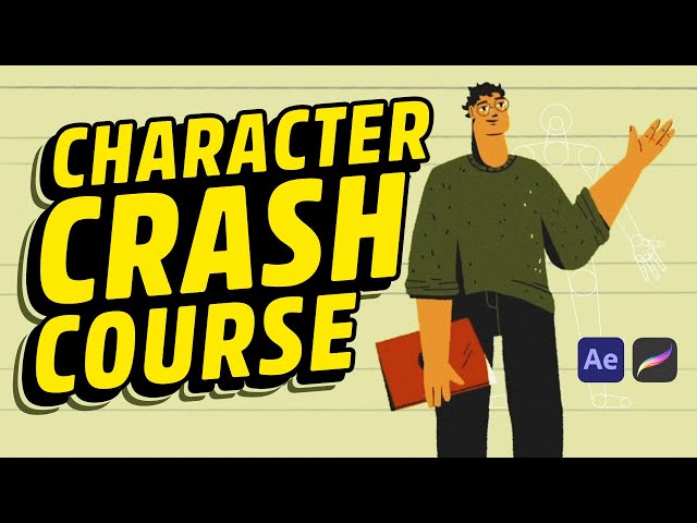 A Simple Way to Illustrate and Animate Characters | After Effects + Procreate