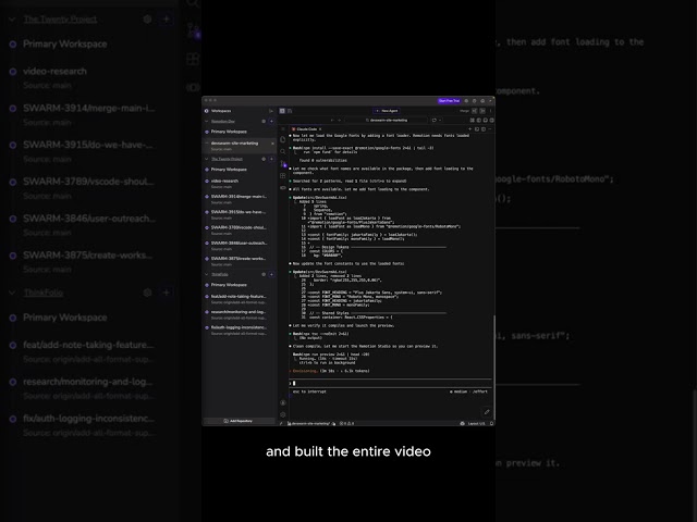 Building a Product Video from a Single AI Chat
