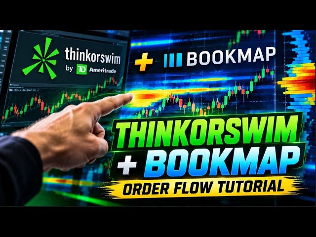 ThinkOrSwim BookMap OrderFlow Tutorial | Cyber Trading University