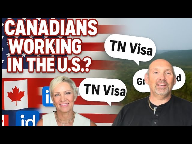 Canadians Working in the U.S.? How to Find a Job, Switch Employers & Navigate Visas 🇨🇦➡️🇺🇸 #jobs