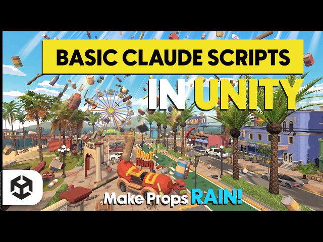 Using Claude AI to Speed Up Your Unity Workflow — First Person + Prop Rain