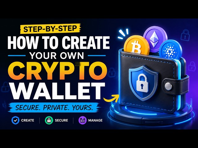 How to Create a Crypto Wallet (Step-by-Step for Beginners 2026)
