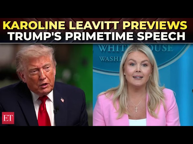 'Americans will be relieved': Karoline Leavitt teases Trump's primetime election integrity address