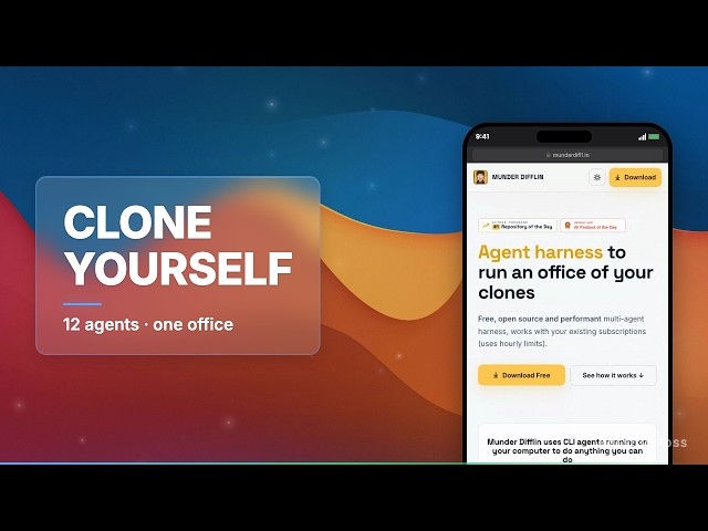 Munder Difflin: 12 AI Coding Agents, One Office of Clones