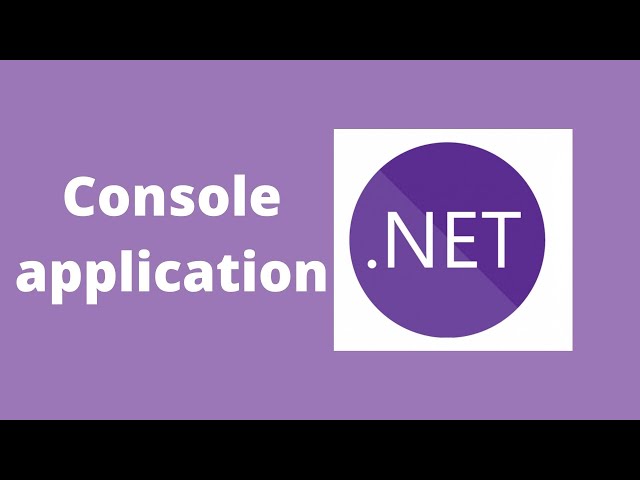 Console application