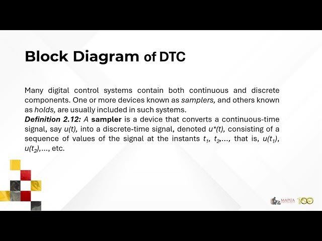 FNC Lesson 2 Control Systems terminology