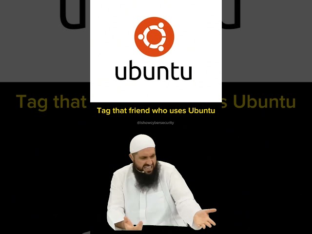 When you see your friend using Ubuntu #ubuntu20 #ubuntu #linux #viralvideo  #cybersecurity