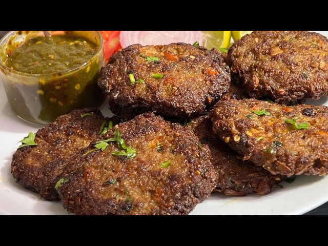 Easy Chapli Kabab Recipe | Best Chapli Kabab Recipe  | Soft Inside, Crispy Outside