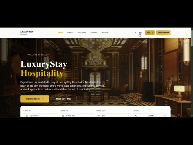 Full Hotel Management System in MERN | MongoDB, Express, React, Node