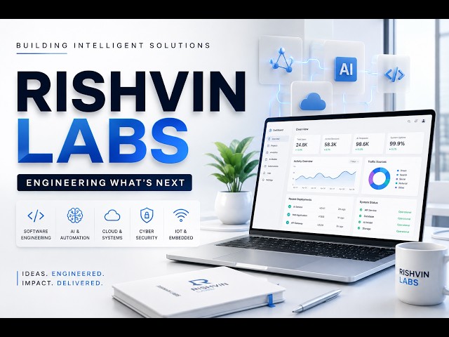 Rishvin Labs — Engineering What’s Next | Technology, AI & Innovation
