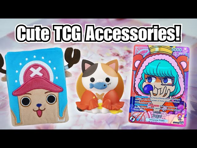Cute TCG Accessories! | Deck Boxes, Sleeves, DIY Leader/Commander Cases, and More!