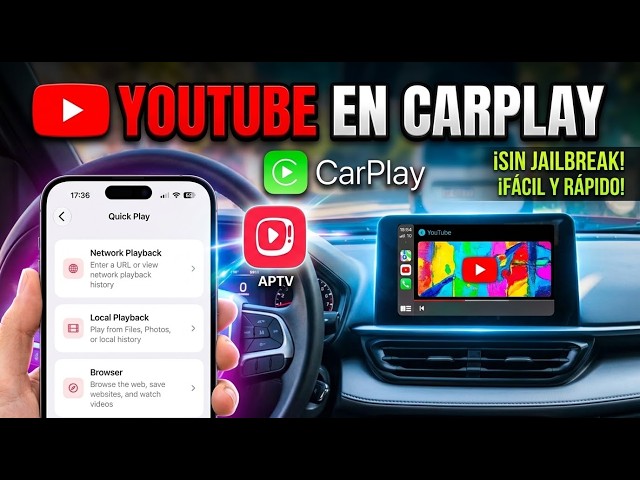 How to Watch YouTube Videos on CarPlay - APTV App -
