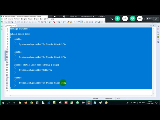 16 BLOCKS AND ABOUT JDK