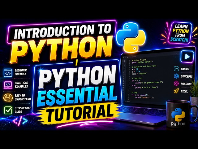 Introduction to Python | Python Essential Tutorial