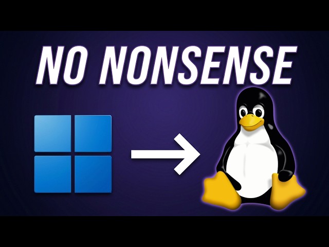 Switching from Windows to Linux (no nonsense guide)