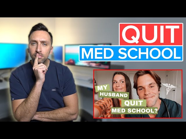 DROPPED OUT of MED SCHOOL - Doctor Reacts to Madison Mealy's Husband Quitting