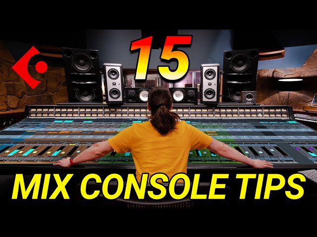 15 PRO Mix Console Tips You SHOULD Know #cubase #mixing #cubasetips